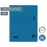 Schnellhefter FACT! Recycling | A4, Füllhöhe: 10 mm, blau