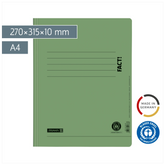 Schnellhefter FACT! Recycling | A4, Füllhöhe: 10 mm, grün