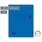 Schnellhefter FACT!plus | A4, Füllhöhe: 10 mm, blau