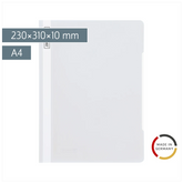 Schnellhefter | A4, Füllhöhe: 10 mm, weiß