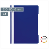 Schnellhefter | A4, Füllhöhe: 10 mm, blau