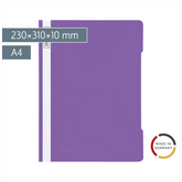 Schnellhefter | A4, Füllhöhe: 10 mm, violett