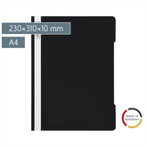 Schnellhefter | A4, Füllhöhe: 10 mm, schwarz