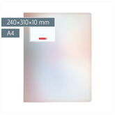 Schnellhefter FACT!pp | A4, Füllhöhe: 10 mm, perlmutt