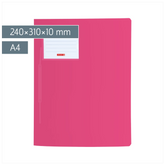 Schnellhefter FACT!pp | A4, Füllhöhe: 10 mm, tulip