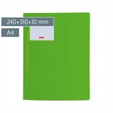 Schnellhefter FACT!pp | A4, Füllhöhe: 10 mm, kiwi