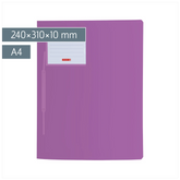 Schnellhefter FACT!pp | A4, Füllhöhe: 10 mm, pastellviolett