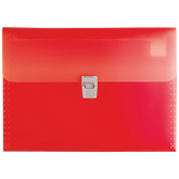 Fächermappe FACT!pp | A4, 10 Fächer, red