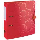 Ordner Colour Code | A4, 70 mm, Hebelmechanik, red