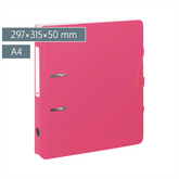 Ordner „WAVE“ Colour Code | A4, 50 mm, Hebelmechanik mit gummiertem Griff, tulip