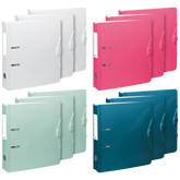 Ordner „WAVE“ Trend | A4, 70 mm, Hebelmechanik mit gummiertem Griff, sortiert, 12 Stück