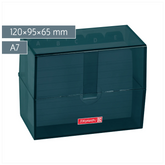 Karteikasten Colour Code gefüllt | 120×95×65 mm, A7, denim