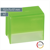 Karteikasten | 102×75×117 mm, A7, maigrün