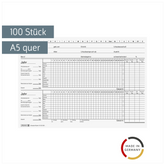 Urlaubskarten | A5 quer, weiß, 100 Stück