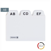 Karteiregister A-Z | A8, weiß