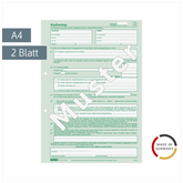 Formular „Kaufvertrag“ | A4, 2 Blatt