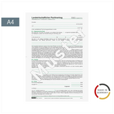 Formular „Landwirtschaftlicher Pachtvertrag“ | A4