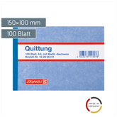 Quittungen | A6 quer, 100 Blatt
