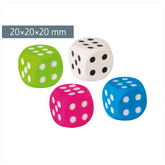 Radiergummi „Würfel“ 3D | sortiert