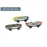 Radiergummi „Skateboard“ 3D | sortiert