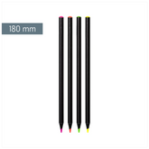 Buntstift „Neon“ | rund, sortiert