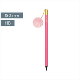 Bleistift „Bommel“ Colour Code | HB, rund, tulip