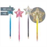 Bleistift „Star“ | HB, rund, sortiert
