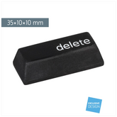 Radiergummi „Delete Taste“ 3D | schwarz