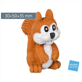 Radiergummi „Eichhörnchen“ 3D | braun