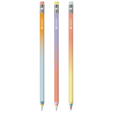 Bleistift „Rainbow Paper pastell“ | HB, rund, sortiert