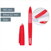 Gelschreiber „REMOVE“ Colour Code radierbar | breit, 0,7 mm, red