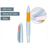 Gelschreiber „REMOVE“ radierbar | breit, 0,7 mm, soft blue