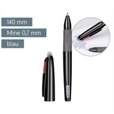 Gelschreiber „REMOVE“ radierbar | breit, 0,7 mm, schwarz