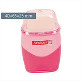 Dosenspitzer mit Radiergummi Colour Code 2 in 1 | tulip