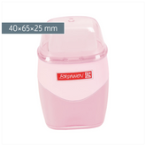Dosenspitzer mit Radiergummi Colour Code 2 in 1 | rose