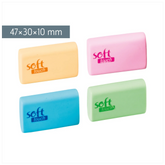 Radiergummi Soft-Touch | sortiert