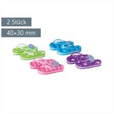 Radiergummi-Set „Flip-Flop“ 3D | sortiert, 2 Stück