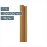 Packpapier | 100 cm × 5 m, 60 g/m², braun