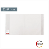 Buchschoner | 17,5×32 cm, stabile Folie, PVC, glasklar