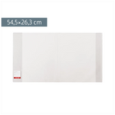 Buchschoner | 26×54,5 cm, stabile Folie, PVC, glasklar