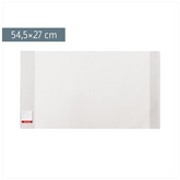 Buchschoner | 26,7×54,5 cm, stabile Folie, PVC, glasklar