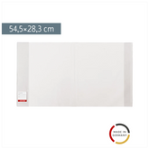 Buchschoner | 28×54,5 cm, stabile Folie, PVC, glasklar
