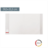 Buchschoner | 33×59,5 cm, stabile Folie, PVC, glasklar