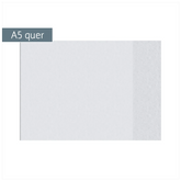 Hefthülle | A5 quer, transparent