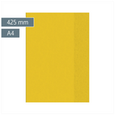 Hefthülle | 425 mm, A4, gelb