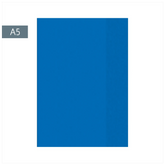 Hefthülle | A5, blau