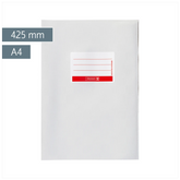Hefthülle | 425 mm, A4, weiß