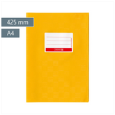 Hefthülle | 425 mm, A4, goldgelb