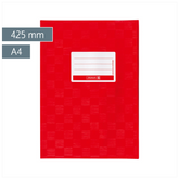Hefthülle | 425 mm, A4, hochrot