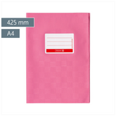 Hefthülle | 425 mm, A4, rosa